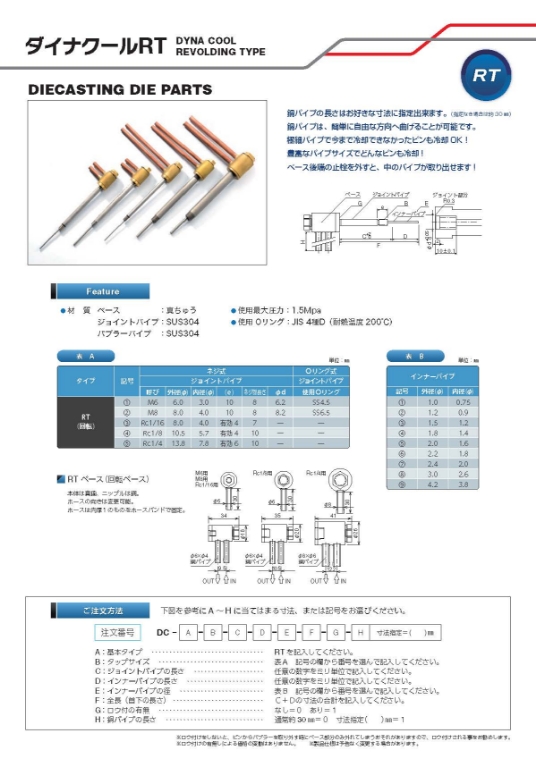 冷却部品資料